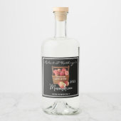 Apple Pie Moonshine - Gepersonaliseerd Likeurfles Etiket (Voorkant)