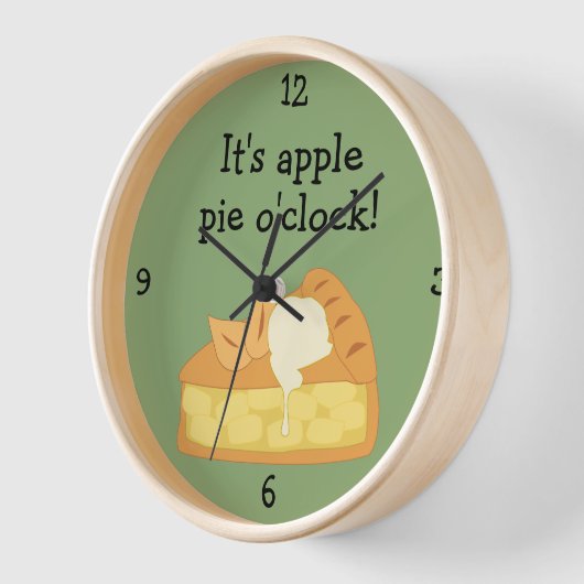 Apple Pie O'Clock, leuk eten grafisch groots (Hoek)