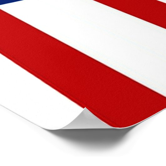 Apple Pie op sterren & Stripes Poster (Hoek)