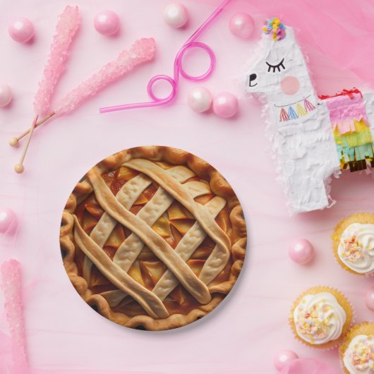 Apple Pie Papieren Bordje (Feest)