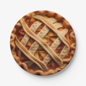 Apple Pie Papieren Bordje (Voorkant)