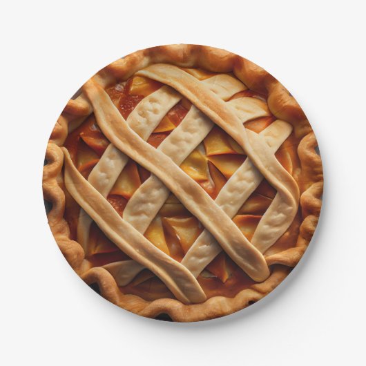 Apple Pie Papieren Bordje (Voorkant)