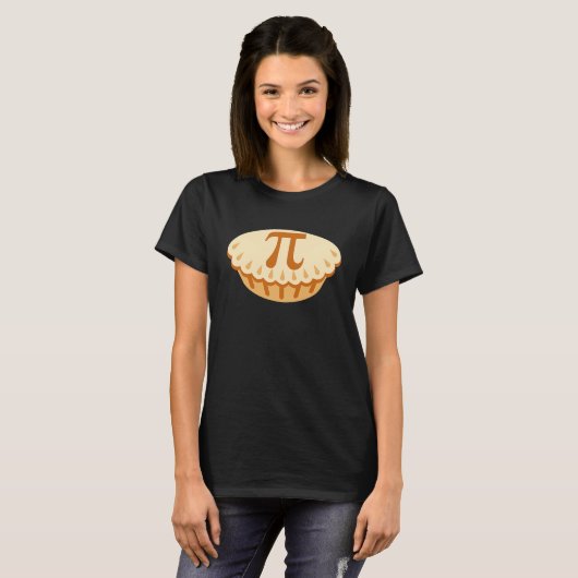 Apple Pie Pi Day Math Symbol for Teachers Students T-shirt (Voorkant volledig)
