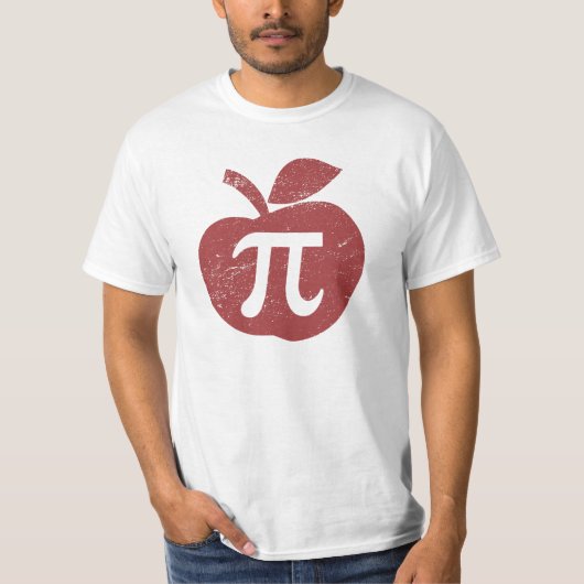 Apple Pie Pi Day T-shirt (Voorkant)