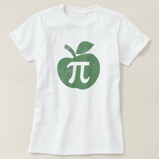 Apple Pie Pi Day T-shirt (Design voorkant)