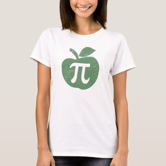 Apple Pie Pi Day T-shirt (Voorkant)