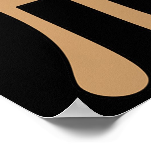 Apple Pie Pi Wiskunde Pun Poster (Hoek)