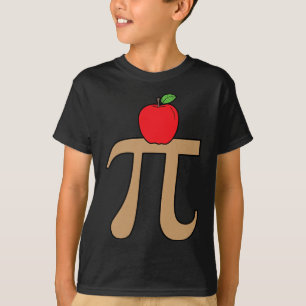 Apple Pie Pi Wiskunde Pun T-shirt
