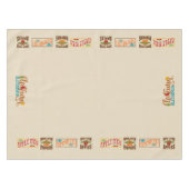 Apple Pie, Pumpkin Pie Herfst Tablecover Tafelkleed (Voorkant (Horizontaal))