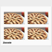 Apple Pie Rechthoekige Sticker (Vel)
