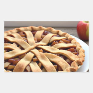 Apple Pie Rechthoekige Sticker