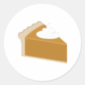 Apple Pie Ronde Sticker (Voorkant)