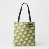 Apple Pie Slices - lekkere gebak - jouw tekst Tote Bag (Voorkant)