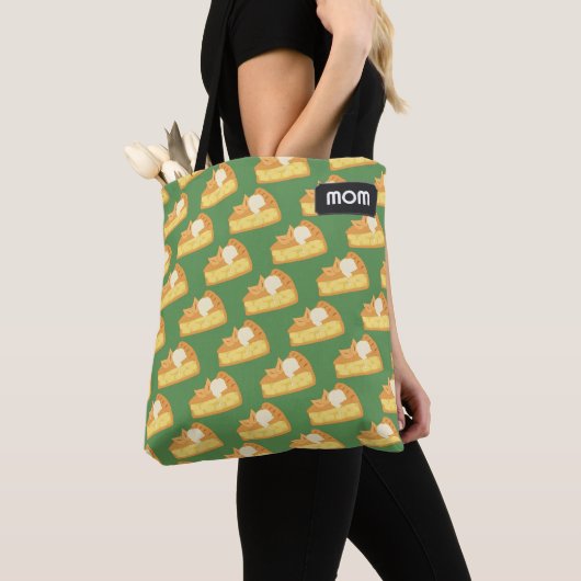 Apple Pie Slices - lekkere gebak - jouw tekst Tote Bag (Dichtbij)