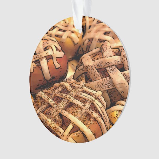 Apple Pie Tarts Ornament (voorkant)