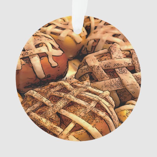 Apple Pie Tarts Ornament (voorkant)