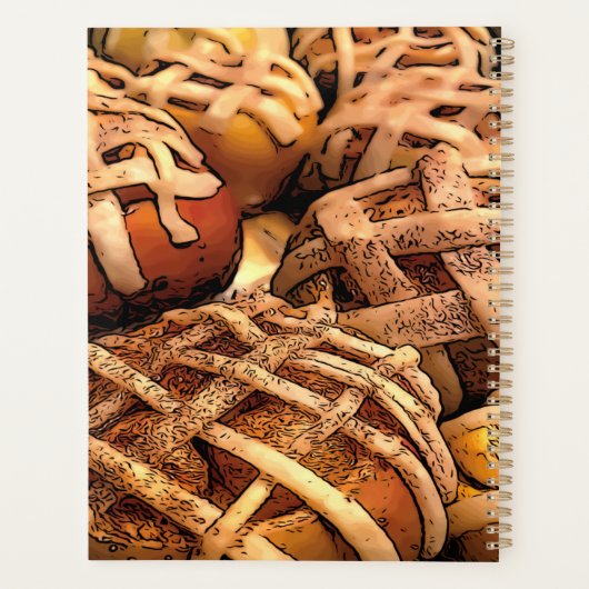Apple Pie Tarts Planner (Achterkant)