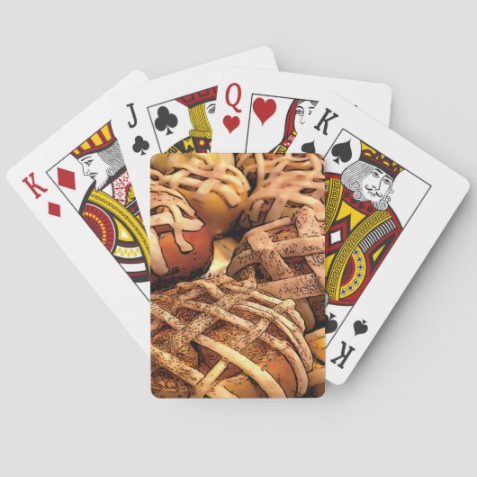 Apple Pie Tarts Pokerkaarten (Achterkant)