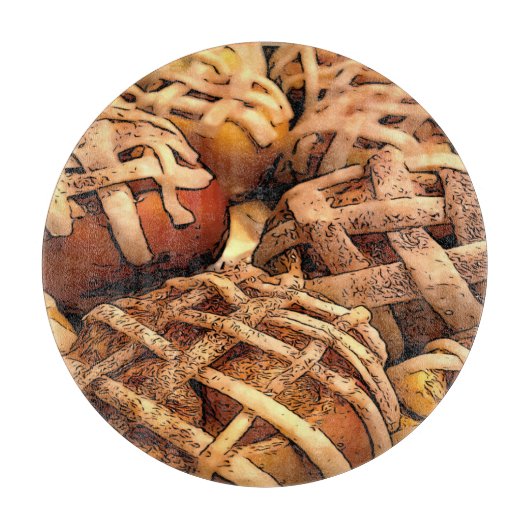 Apple Pie Tarts Snijplank (Voorkant)