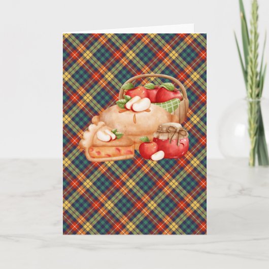 Apple Pie Time Blank Kaart (Voorkant)