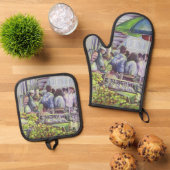 Apple Pie vereist appels Ovenwant & Pannenlap Set (Top down)