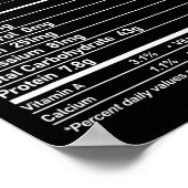 Apple Pie Voeding Feiten Leuke Thanksgiving Kerstm Poster (Hoek)