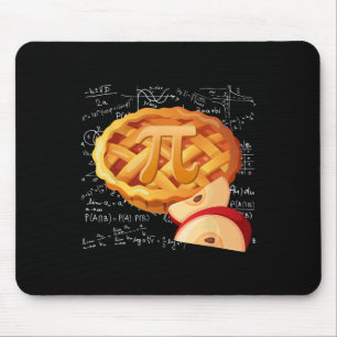 Apple Pie Wiskunde Shirt Pi Day Grappige Halloween Muismat
