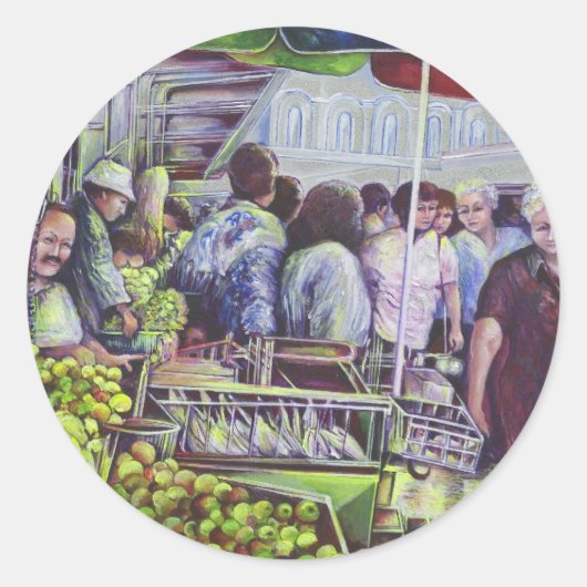 Apple Pies heeft appels nodig, Misloc Ronde Sticker (Voorkant)