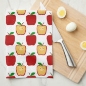 Apple Polkadots Theedoek (Quarter Fold)