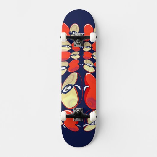 Apple Pop Skateboard Dek (Voorkant)