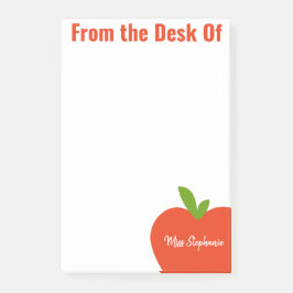 Apple Post It Notes for Teachers