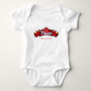 Apple Princess Baby Op Maat Gemaakte Eén Stuk Romper