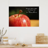 Apple Print van leraar (Keuken)