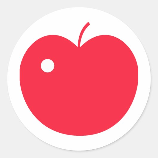 Apple Producten & Design! Ronde Sticker (Voorkant)