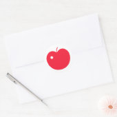 Apple Producten & Design! Ronde Sticker (Envelop)