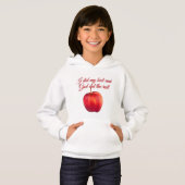 Apple & quotes T-Shirt (Voorkant volledig)