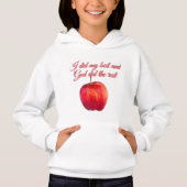 Apple & quotes T-Shirt (Voorkant)