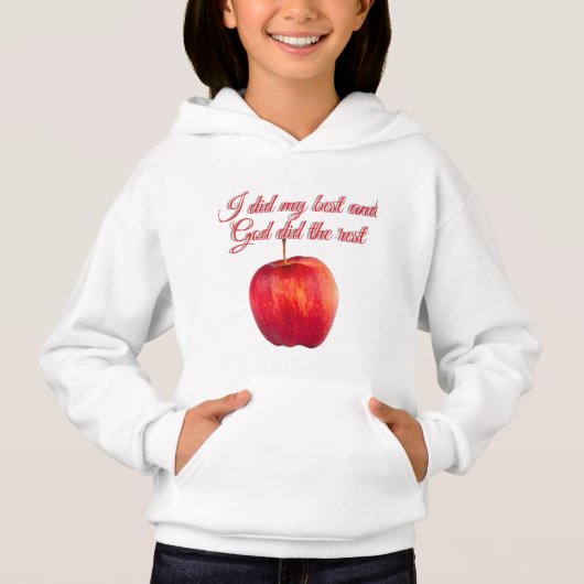 Apple & quotes T-Shirt (Voorkant)