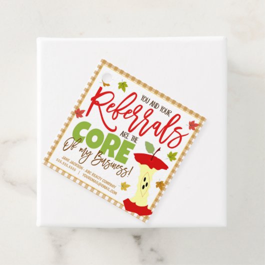 Apple Realtor Pop door Label (In situ)