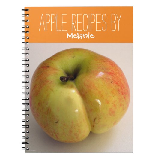 Apple recept Notitieboek voor persoonlijk koken (Voorkant)