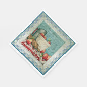  Apple Recipe Ephemera ontkoppeling Servet (Hoek)