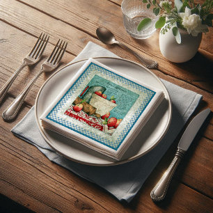  Apple Recipe Ephemera ontkoppeling Servet