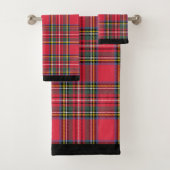 Apple Red Pset 3 Piece Bath Towel Set Bad Handdoek (Insitu)