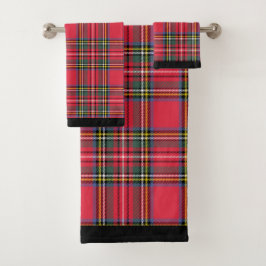 Apple Red Pset 3 Piece Bath Towel Set Bad Handdoek