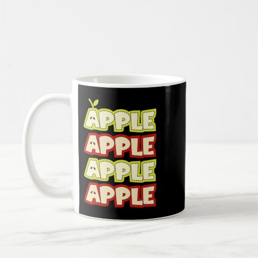Apple Repareert Apple Picking Farmer Koffiemok (Links)