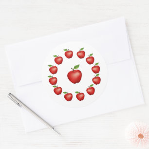 Apple, Rode Delicious Sticker