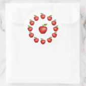 Apple, Rode Delicious Sticker (Tas)