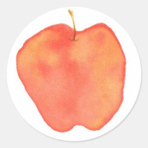 Apple Ronde Sticker