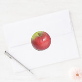 Apple Ronde Sticker (Envelop)