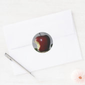 Apple Ronde Sticker (Envelop)
